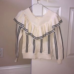 Ruffle Sweater